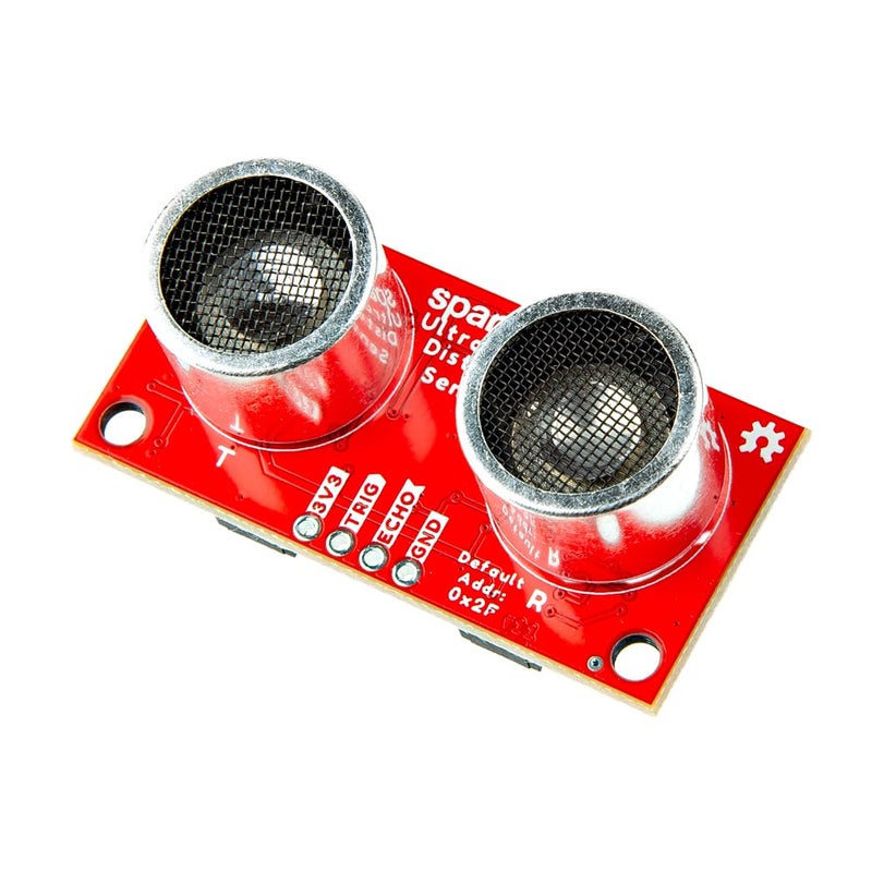 Spark Fun Ultrasonic Distance Sensor - TCT40 (Qwiic) Ultrasonic Distance Sensor - HC-SR04 Non-Contact Distance Measurement - Operating Voltage 3.3V - Board Dimensions: 1.75 in x 0.85 in - Image 1